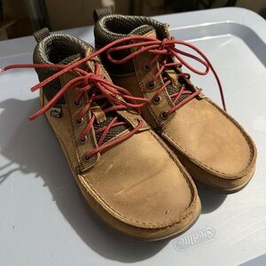 Lems Boulder Boots Mid Brown barefoot shoes W’s 7